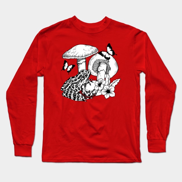 Goblincore Long Sleeve T-Shirt by valentinahramov